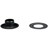 Solid Brass Grommets Dull Black