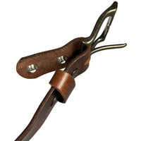 1.5"(38mm) Cognac Full Grain Leather Belt Handmade in Canada by Zelikovitz