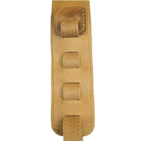 Adjustable Guitar Strap II Full Grain Buffalo Leather Stitched Acoustic or Electric - Distressed