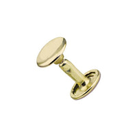 Solid Brass Double Cap Rivets, 100/pk
