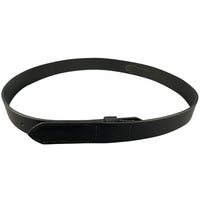1.5"(38mm) Black Solid Buffalo Leather Mechanic's Belt Handmade in Canada by Zelikovitz
