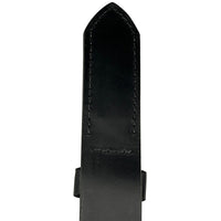 1.5"(38mm) Black Solid Buffalo Leather Mechanic's Belt Handmade in Canada by Zelikovitz