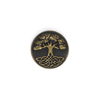 Tree of Life Screw Back Concho, 25mm (1")
