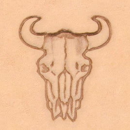 Buffalo Skull 3-D Leathercraft Stamp 88312-00