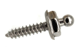 LOXX® Screw with Ball End for LOXX® Snap Fastener 16mm (5/8") - Nickel