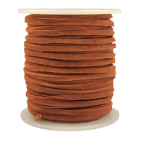 Sof-Suede Lace 3/32" x 50 Feet - Realeather Leather Lacing Spool Craft Cord