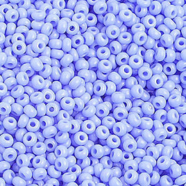 Image of 65001042 - 10/0 Op. Pale Blue Czech Seed Beads   40 grams