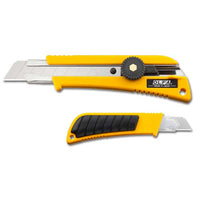 OLFA (L-2) HD Ratchet-Lock Utility Knife w/Rubber Grip #5004