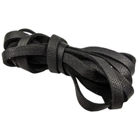 4.5mm (3/16") Deer Tan Goat Lace Black