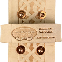 Leather Carpenters Tool Belt - Embossed Celtic