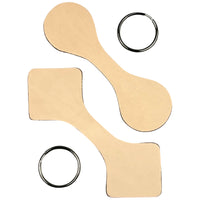 Folded Key Chain Kit, 2/PK