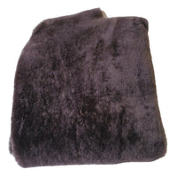 Leather Sheepskin Shearling Hides Fur Skin Hair On Avg 8.75 Sqft - Beva Brown