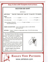 Western Bib Shirt Pattern