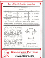 Girl's Leather Indian Dress Pattern