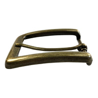 Heel Bar Buckle 1-1/2" (38mm) Antique Brass Plated Belt Buckle 1550-21