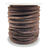 Sof-Suede Lace 3/32" x 50 Feet - Realeather Leather Lacing Spool Craft Cord