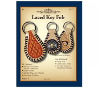 Realeather Laced Key Fob Kit