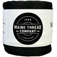 Black Waxed Poly Cord .050"