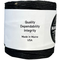 Black Waxed Poly Cord .050"