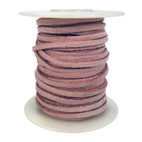 Sof-Suede Lace 3/32" x 50 Feet - Realeather Leather Lacing Spool Craft Cord