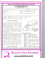 Plains Indian Moccasin Pattern