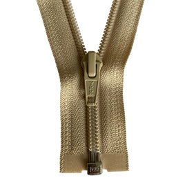 YKK #5C Open Nylon Coil Zipper - Beige