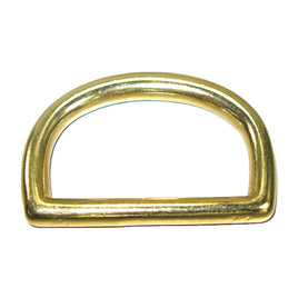 2" Solid Brass D-Ring (50mm)