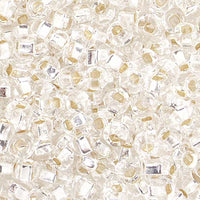Image of 65401680 - 6/0 S/L Crystal Glass Seed Beads 40 Grams