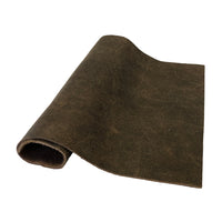 Pre-Cut Aviator Style Cowhide Leather Project Piece 12" x 24" 3oz 1.2mm