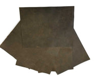 Pre-Cut Aviator Style Cowhide Leather Project Piece 12" x 24" 3oz 1.2mm