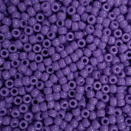 Plastic Crowbeads Opaque Lilac 9mm 1000pk