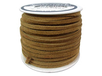 Sof-Suede Lace 3/32" x 50 Feet - Realeather Leather Lacing Spool Craft Cord