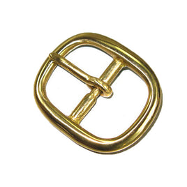 Image of 17190-00 - Center Bar Buckle 3/4" (1.8 cm) Solid Brass
