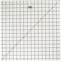 Image of QR-16S - QR-16S 16 1/2" Square Frosted Acrylic Ruler