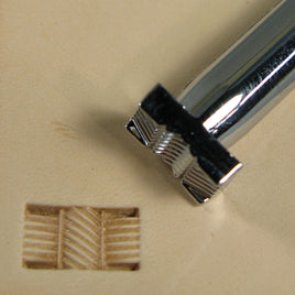 Image of X510S - X510S Basketweave Leathercraft Stamp 6510-00
