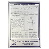 Blanket Capote Pattern