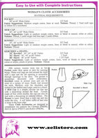 Women's Cloth Accessories Pattern