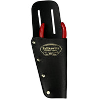 Handmade Genuine Leather Utility Knife & Plier Holder Belt Holster Black Tan