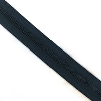 #5C YKK 2-Way Nylon Open Black Zipper 34"-36"