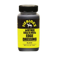 Fiebings Sole And Heel Edge Dressing 4 Ounce Bottle - Black and Brown