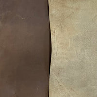 Sahiwal  Hazelnut/Tan Chrome Oil Tanned Water Buffalo Leather, 5-6 oz