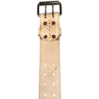Leather Carpenters Tool Belt - Embossed Celtic and Stitched