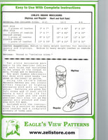 Child's Moccasin Pattern