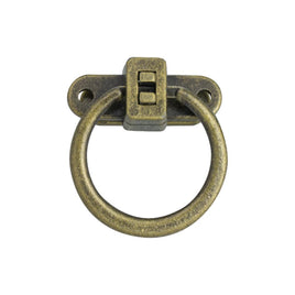 Flip Lock Bag Clasp Solid Brass