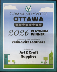 Thank You, Ottawa! Voted Your Favourite Arts Craft Supplier 4th Year in a Row!