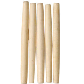 Bone Pipe Bead White 3" - 10 pack