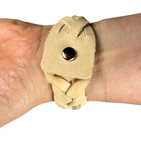 5-Strand Mystery Braid Bracelet Kit - Natural Vegtan 2 Pack
