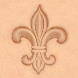 Fleur De Lys 3-D Leathercraft Stamp  8613-00