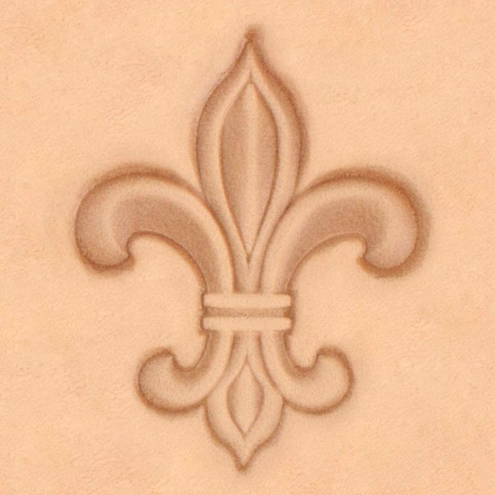 Fleur De Lys 3-D Leathercraft Stamp 8613-00| Zelikovitz.com