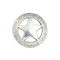 Texas Star Screw Back Conchos, AS